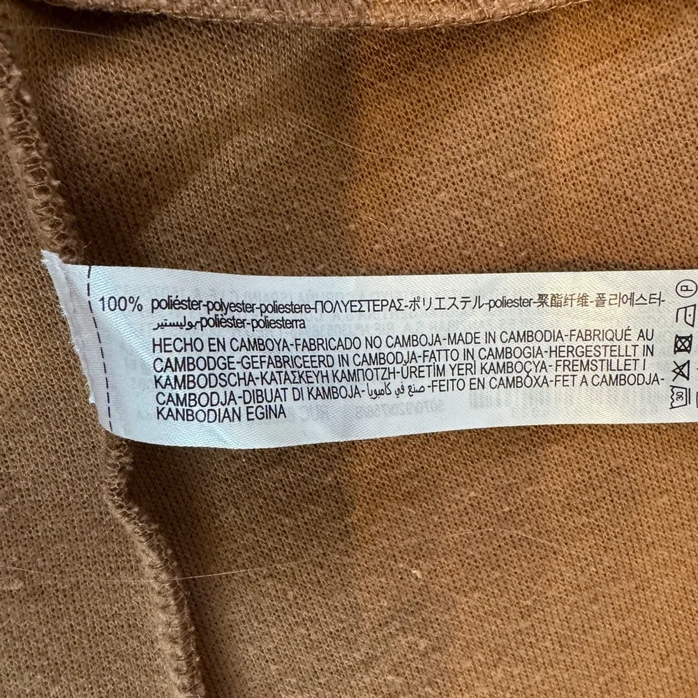 Zara Open Front Coat Sz Sm - Picture 6 of 6